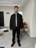 海澜之家【品牌专供】纯羊毛羊毛衫男轻商务经典系列毛衣男秋冬季 HNZAW3Y055A深灰6A 3XL 190/104A 推荐91-98kg 实拍图