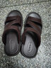 回力凉拖鞋男士凉鞋男夏季拖鞋两用休闲防水沙滩鞋男户外透气软底托鞋 棕色 39 实拍图
