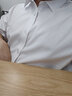 红豆（Hodo）短袖衬衫男莫代尔凉感爽滑纯色舒适短袖衬衣夏季男 实拍图