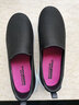 SKECHERS斯凯奇女鞋 GO WALK JOY一脚蹬健步鞋夏季透气网布休闲鞋妈妈鞋 15600/BKW 黑色/白色 36 实拍图