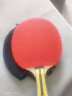 红双喜DHS狂飚四星横拍双面反胶乒乓球拍单拍成品拍H4002 晒单实拍图