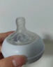 新安怡（AVENT）飞利浦奶瓶奶嘴新生儿宽口径进口仿母乳防胀气硅胶奶嘴 升级3.0奶嘴4号 3-6月 1只装 单个 实拍图