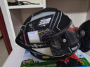 GSB摩托车头盔3C认证四季通用电动车摩托车通勤竞速头盔男女盔361GT 哑黑太空舱配透明镜片+顺丰快递 XL（建议57-58头围） 实拍图