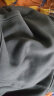 adidas情侣加绒加厚宽松连帽套头长袖卫衣男女阿迪达斯官方轻运动 碳黑 A/2XS 实拍图