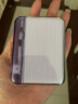闪极 充电宝10000毫安时小巧移动电源华为通用苹果iPhone15-8小米三星魅族一加手机快充 「随行」充电宝（水晶紫） 实拍图