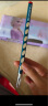 思笔乐（STABILO）德国进口洞洞笔铅笔6支 儿童三角杆铅笔 小学生文具 天蓝色322/02HB 实拍图