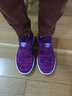 福来红老北京布鞋女软底妈妈鞋一脚蹬懒人鞋中老年运动休闲鞋老年健步鞋 紫色 38 实拍图