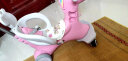 北欧时光（BEIOUSHIGUANG）大号儿童摇马1-7周岁生日礼物木马玩具摇摇车两用婴儿摇椅摇马 蓝绿色摇马全包护栏+推把+伞 晒单实拍图