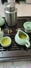 豪峰经典2025新款整套茶具套装烧水壶一体实木茶盘家用泡茶壶教师节礼物 B款 实木茶盘+汝窑茶具+自动抽水 实拍图