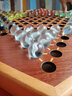 御圣 跳棋玻璃珠跳跳棋大号儿童益智早教启蒙游戏棋成人学生儿童礼物 六角形特大号跳棋【玻璃套装】 实拍图