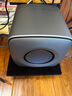 KEF KC62 钛灰色 大功率超低音扬声器 音箱 音响 家庭影院有源低音炮 一只  实拍图