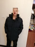 啄木鸟中老年人羽绒服男加厚款连帽老人短款外套爸爸装冬天衣服爷爷袄子 虾青色【加厚升级】 XL (可穿110-125斤) 实拍图