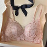 好奇蜜斯【寇莉】蕾丝小胸聚拢显大内衣女无钢圈性感纯欲法式胸罩文胸套装 干枯玫瑰色 80B 实拍图