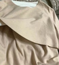 婧麒孕妇保暖内衣上衣秋衣秋裤套装月子服加绒秋冬产后哺乳睡衣女 咖啡色秋衣 XL 实拍图