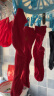 浪莎红内裤女本命年龙年抑菌女士大红精梳棉红裤衩纯棉红袜子组合XL 晒单实拍图