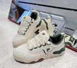 FILA FUSION斐乐潮牌KICK板鞋男鞋新款时尚休闲鞋踢板鞋潮 初雪白/暗绿-PC 44 实拍图