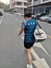 李宁（LI-NING）羽毛球服短袖套装春夏凉爽排球乒乓球赛比赛运动服时尚专业透气 女子/蓝色上衣/黑色短裤 套装 L 实拍图