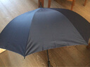 天堂伞直杆伞长柄雨伞男士商务伞晴雨伞迎宾伞半自动广告伞企业定制LOGO 藏青 实拍图