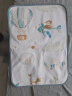 嫚熙（EMXEE）新生儿床单宝宝防漏尿床垫防水可洗婴儿隔尿垫 天空之旅50x70cm 实拍图