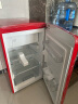 小吉（MINIJ）【保价618】迷你复古小型冰箱单门冷冻冷藏一体母婴节能冰箱小型家用小冰箱客厅冰箱礼物BC-121CR 实拍图