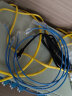 山泽超六类网线细线CAT6A类无氧铜 万兆成品连接线 家用电脑宽带兼容千兆网络跳线 1.5米蓝色SZL-9015 实拍图