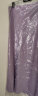 朗姿【浮光掠影】【意大利设计】高腰鱼尾半身裙女2024年春季新款 淡紫色(薰衣草紫色) XL 晒单实拍图