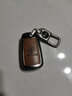 车佰伦（carblun）别克新款英朗钥匙套老君威XT/GT昂科拉阅朗君越gl8车包壳扣男高档 B款折叠【咖啡棕】+防丢金属扣 实拍图