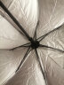 【⭐雨季】黑胶手动折叠雨伞男女晴雨伞两用防晒遮阳太阳伞超大号 7股银胶手动伞（颜色随机）A款 黑色 晒单实拍图