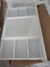 浴美优品浴室柜碳纤维地柜陶瓷一体盆卫生间洗手盆洗脸盆柜组合洗漱台镜柜 天使白落地柜120cm储物镜柜+陶瓷盆 实拍图