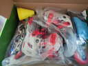 米高轮滑鞋儿童溜冰鞋旱冰鞋可调节初学休闲花式两用中小学生培训鞋S7 白色K7套装(K7盔+PE1护+包) S-7 S (推荐鞋码29-32) 实拍图