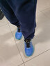 李宁重燃断码男童鞋运动鞋2025秋季旋转纽扣儿童透气篮球鞋防滑中大童 蓝色 34 实拍图