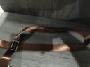 畅印 加强款男包配件背包带斜挎单肩包带子电脑包肩带男士皮包背带  【加强款】棕色带银白钩 可调节83-148cm 左右 实拍图