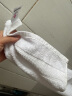 洁丽雅（Grace）5A抗菌白色毛巾纯棉吸水男女士洗脸洁面巾擦脸巾 单条装 实拍图