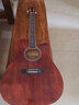 雅萨特奥（YASATEAO)单板民谣41寸吉他初学者木吉他学生新手入门练习亮光吉他六弦乐器 41寸【镶边】复古+大礼包 实拍图