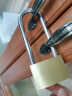 梅花（BLOSSOM）铜挂锁 u型锁 防水防锈长梁门锁 车厢柜门锁55MM BC076L 实拍图
