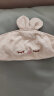 9i9婴儿帽子2个装宝宝胎帽新生儿空顶帽遮脑门帽护头透气小兔A398 晒单实拍图