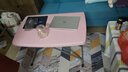 方杰折叠桌便携家用学习桌户外可升降折叠桌简易书桌椅办公电脑小桌子 长76cm(粉色)单桌 实拍图