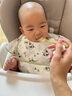 蒂乐宝宝吃饭围兜嘴婴儿辅食无袖罩衣夏天防水防脏儿童饭兜反穿衣 艾克熊猫 【防污免洗 一擦既净】 均码（0~3岁） 实拍图