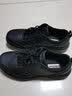 斯凯奇（Skechers）男鞋2026新款秋季闪穿鞋皮鞋全黑简约百搭运动休闲商务鞋 深褐色/COC  43 实拍图