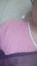 茵曼时尚通勤针织衫2023夏季女装新款宽松挑孔花边圆领短袖上衣 粉红色 XL 晒单实拍图