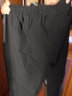 卡度顿特大码300斤休闲裤男春夏季薄款加肥加大码运动小脚裤胖子长裤 黑色 6XL 建议210-230斤 实拍图