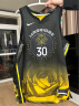 NBA 库里CESW男子球衣NBA DO9593金色莲花篮球服运动背心 DO9593-012 XL 实拍图