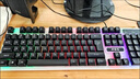 达尔优 EK815机械合金版87白蓝机械键盘游戏键盘有线CF吃鸡LOL男女学生笔记本电脑通用 87键黑色蓝光茶轴 实拍图