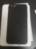 KEKLLE 苹果6S/6Plus液态硅胶手机壳   iPhone6splus/6plus保护套 升级四边全包保护壳肤感防摔超薄软壳 黑色 实拍图
