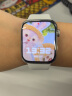 Apple/苹果 Watch Series 8 智能手表GPS+蜂窝款45毫米银色不锈钢表壳白色运动型表带 S8 MNKF3CH/A 实拍图