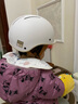 贝易（BeiE）儿童头盔护具男女宝玩具平衡车安全帽婴儿通用1-6岁防护套装 【皇室mini极光白】头围可调节 实拍图