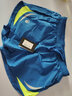 力为运动短裤男夏季马拉松跑步假两件内衬训练短裤速干健身田径三分裤 581R彩蓝(夜反光) L 实拍图
