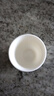极素茶杯德化羊脂玉功夫茶具小茶杯白玉陶瓷泡茶杯子薄胎白酒杯带字禅意家用客厅个人品茗杯主人杯单杯 金字凝香杯-自在 实拍图