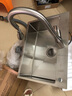 九牧（JOMOO）水槽304不锈钢厨房大单槽多功能水池洗菜盆洗碗盆 02389【58*43】含旋转龙头 实拍图