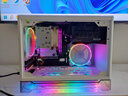 迎广（IN WIN）A1 Lite 白色 ITX电脑机箱 迷你桌面型（支持ITX主板 120水冷 可适配显卡 配ARGB风扇及灯带） 实拍图